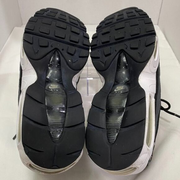 Nike Air Max 95 Triple Black Anthracite Reflective Sneakers Men’s 8.5 - Picture 7 of 12